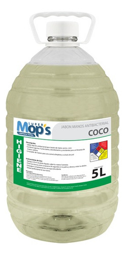 Jabon Para Manos Super Mops Aroma 5 Lt