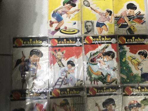 Lote Com 17 Revistas Sesinho Anos 50 (Usado)