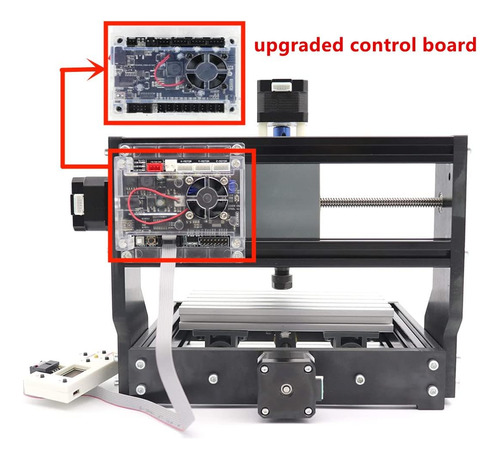 Cnctopbaos Diy Mini 1610 Pro Fresadora 3 Ejes Grbl Control C