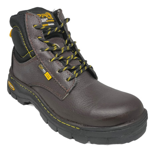 Bota Dieléctrica Cliff Para Caballero Mod 5303 Caoba