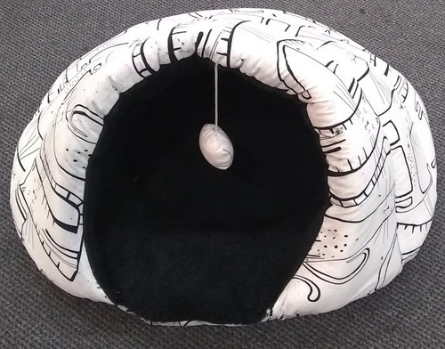 Imagen 4 de 7 de Cama Cueva Para Gatos O Perros Pequeños, Resistente Lavable