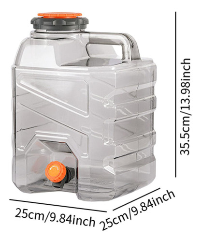 Dispensador De Contenedores De Agua De Campamento 15 L