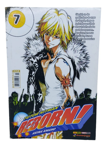Mangá Tutor Hitman Reborn! 7 Editora Panini (Usado)