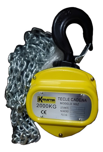Tecle Cadena Krafter 2 Ton. 3 Mts. Mod.hsz-2