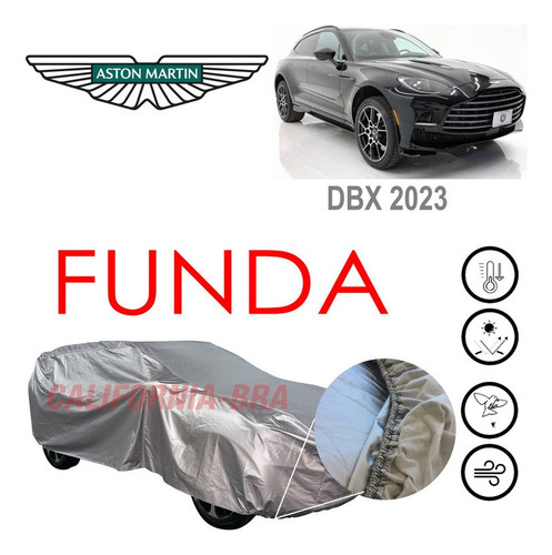 Cover Impermeable Broche Eua Aston Martin Dbx 2023