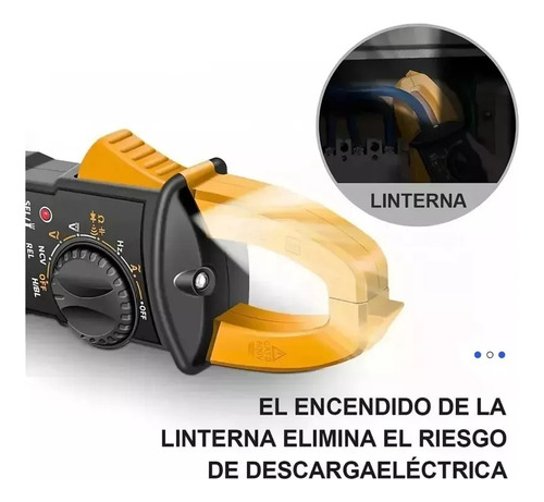Pinza Amperimétrica Digital, Multímetro Digital Aneng St180