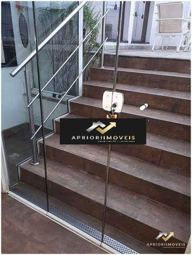 Cobertura Com 4 Dormitórios À Venda, 347 M² Por R$ 2.400.000 - Centro - Santo André/sp - Co0773