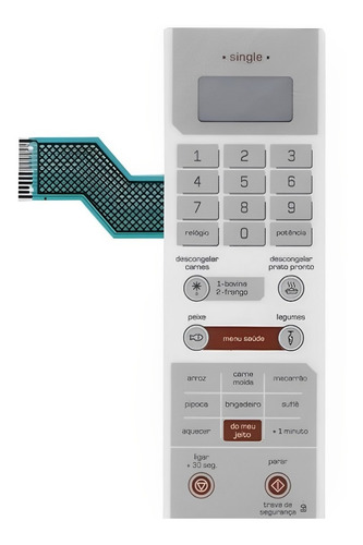 Membrana Microondas Brastemp Bms25ab Bms 25 Ab Single