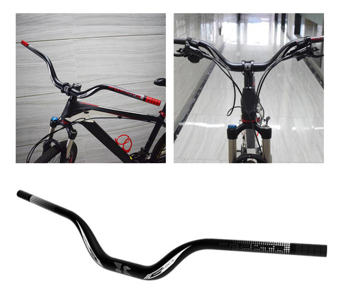 2pcs Manillar De Bicicleta Ligero Dh Riser Bar 720mm 780mm