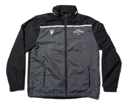 Campera Con Capucha Colorno Macron Italia Rugby Talle M