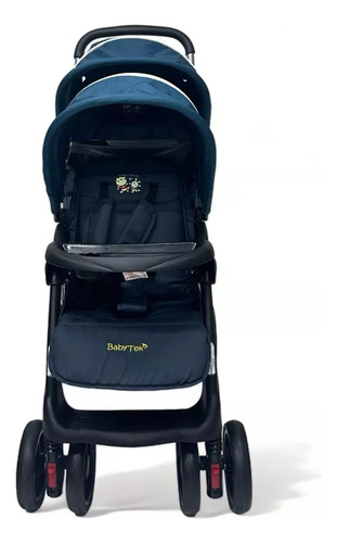 Carriola Gemelar Doble Con Canasto De Lujo Babytek P-a