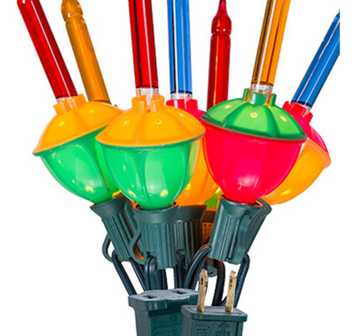 Luces De Burbuja Navideñas Multicolores Luces De Árbol De