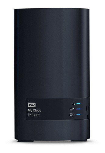 Disco NAS externo Western Digital My Cloud EX2 Ultra WDBVBZ0040JCH 4TB negro