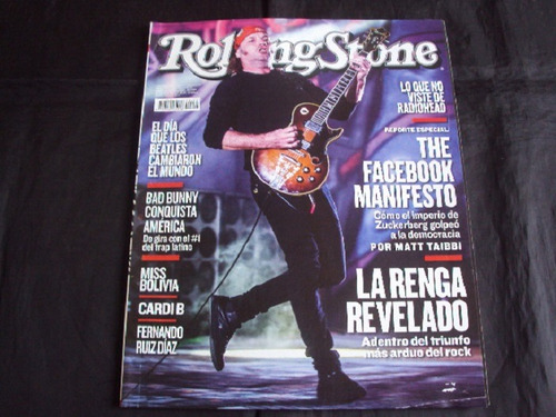 Revista Rolling Stone # 242 - Tapa La Renga
