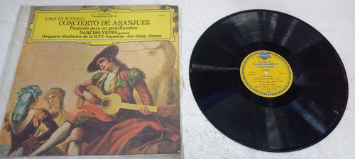 Narciso Yepes Concierto Aranjuez Disco Lp Vinilo