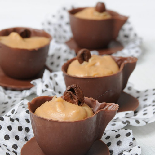 10 Forma Bwb P/chocolate/bombom Xícara C Pires Cód. 94 (g7)