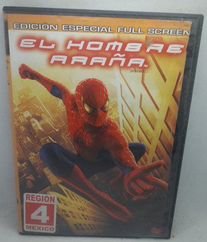 El Hombre Araña / 2 Dvd R4 / Seminuevo A 
