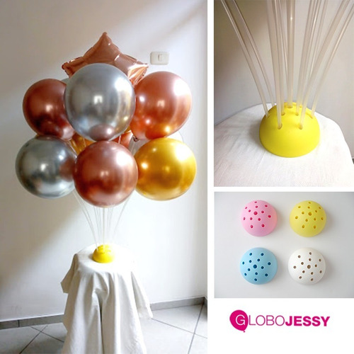 Soporte De 13 Varillas Para No Inflar Con Helio Los Globos