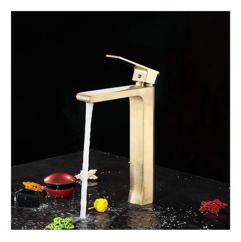 Grifo De Lavabo Del Recipiente De Baño Beelee Con Línea De