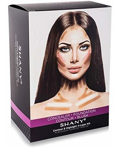 Kit De Maquillaje De Contorno Y Resaltado Shany De 4 Capas: | Envío gratis Kit De Maquillaje De Contorno Y Resaltado Shany De 4 Capas: | Envío gratis