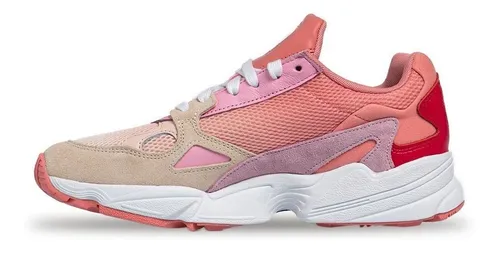 Alfombra de pies Útil Algebraico Tenis adidas Originals Falcon Mujer Rosa/bco Ef1964