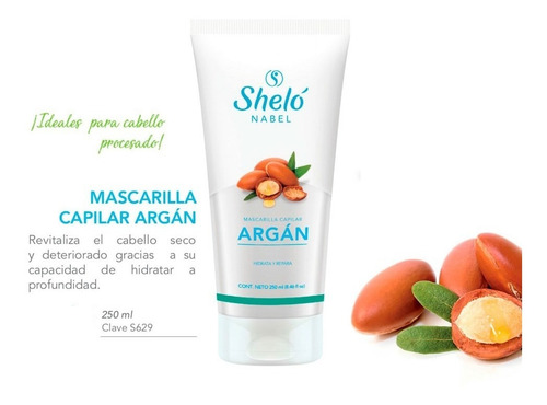 Aceite Argán Shampoo + Acondicionador + Mascarilla Capilar