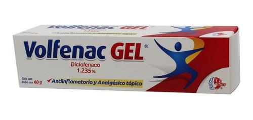 Volfenac Gel 1.235% 60g. (anaLGésico Y Antiinflamatorio).