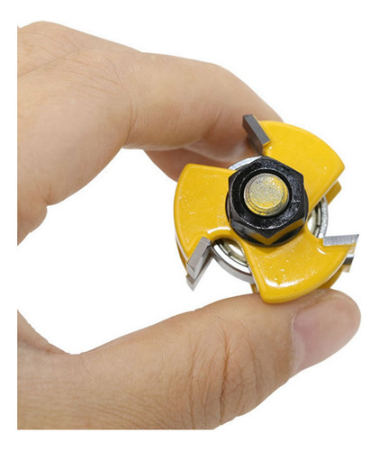2 Peças De Fresa T-tenon De Três Arestas