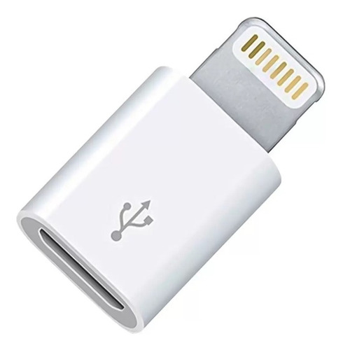 Adaptador Convertidor Otg Micro Usb V8 A Conector Lightning