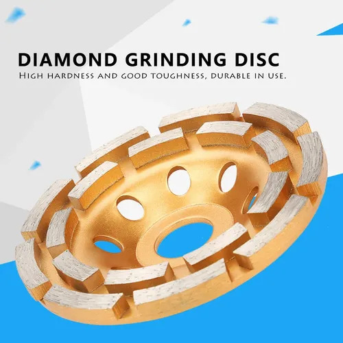 Gorofit Disco De Diamante Desbaste 4.5 Pulgadas P/ Granito, Mármol