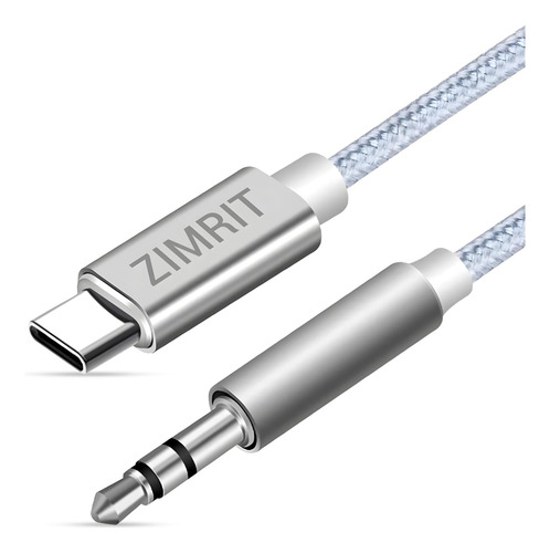 Cable Zimrit Usb Tipo C A 35 Mm Audio Aux Jack Cable De 3