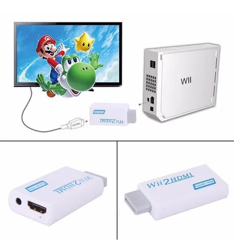 Adaptador Wii A Hdmi Compatible Con Wii Y Wii U