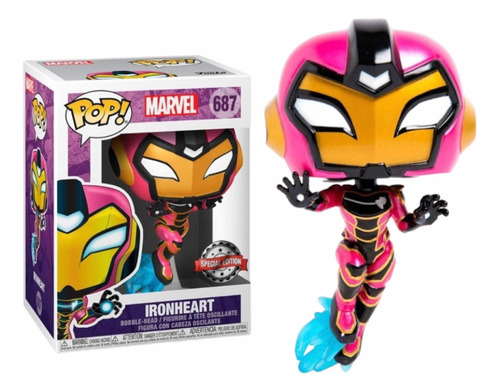 Funko Pop Marvel Iron Heart #687 Special Edition