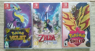 Pokémon Violet, Pokémon Shield Y Tloz: Skyward Sword