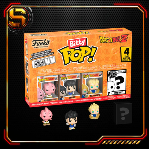 Funko Bitty Pop Dragon Ball Z Majin Buu 4pk