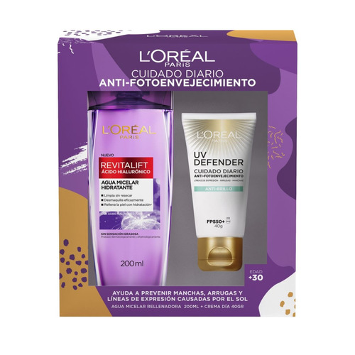 Pack Anti-fotoenvejecimiento L'oréal Paris