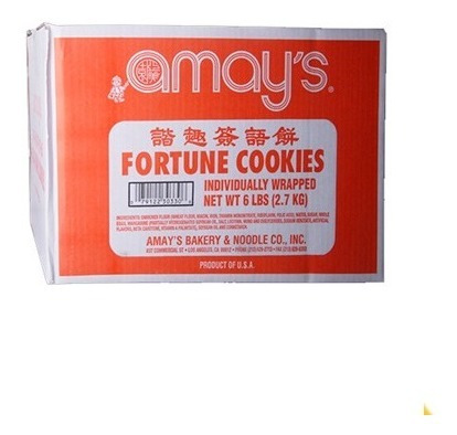 Caja De Galleta De La Suerte 2.72kg (320 Piezas Aprox.)