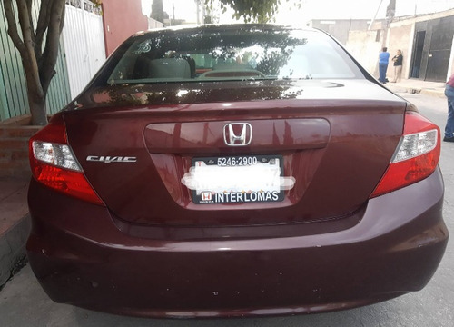 Imagen 3 de 5 de Honda Civic 2012 Dmt Ex Sedan At