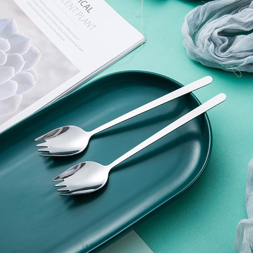Juego De Utensilios Para Cubiertos De Acero Inoxidable Spork