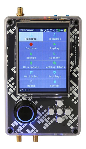 Portapack H2m Ensamblado Con Cuatro Hackrf One R9 V2.2.0 Sdr