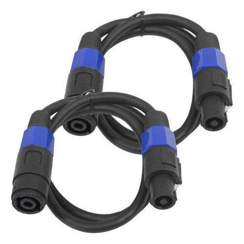 Seismic Audio - Spxc-3-2pack - Par De Cables Profesionales D