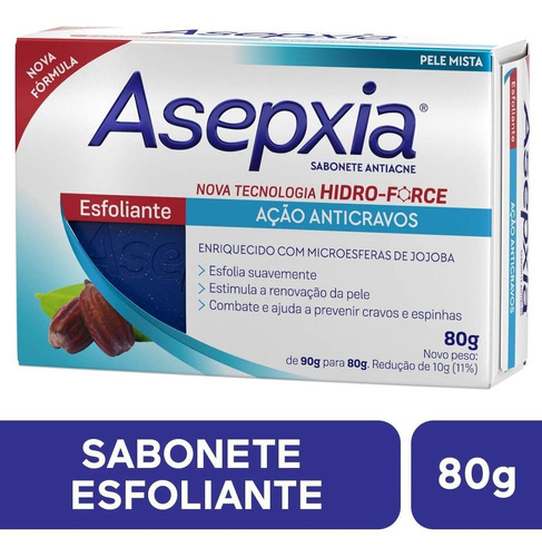 Sabonete Faci Em Barra Asepxia Esfoliante  - 80g Full