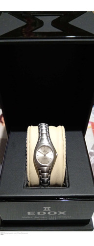 Reloj Edox Original Suizo, Alta Gama, Impecable Para Dama.