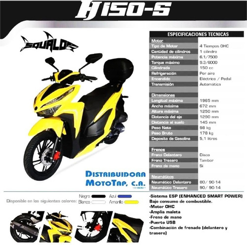 Imagen 6 de 6 de Hj150 Squalo