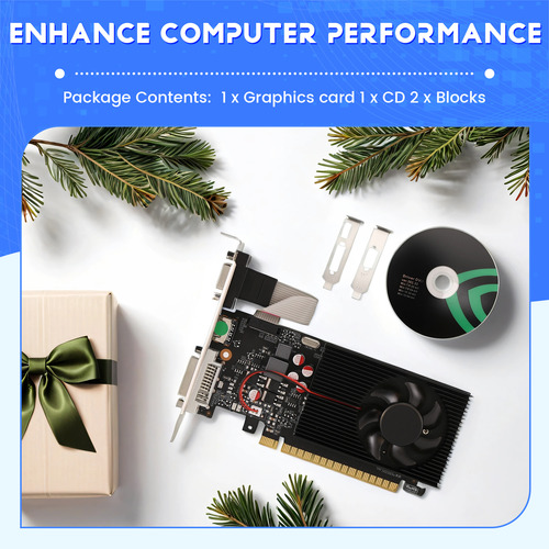 Tarjeta Gráfica Gt730 4gb Ddr3 128bit Con Vga Compatible