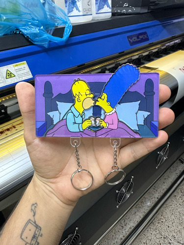 Porta Llaves Los Simpsons
