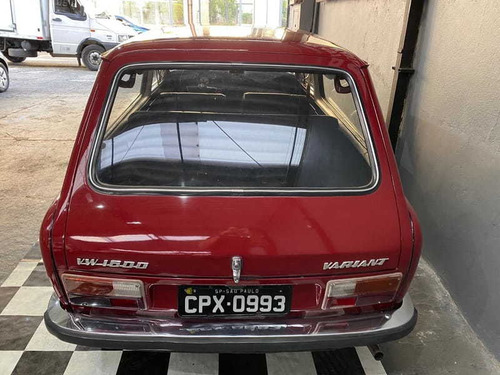 Volkswagen Variant 1600 Placa Preta