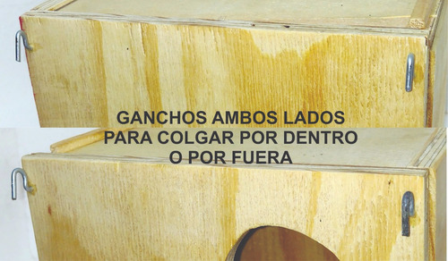 Caja Nido Recomendado Para Autralianos Y Aves Similares