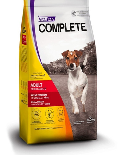 Vitalcan Complete Perro Adult Small Raza Pequeña 3k