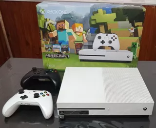 Microsoft Xbox One S 500gb Minecraft Edition-8 Juegos